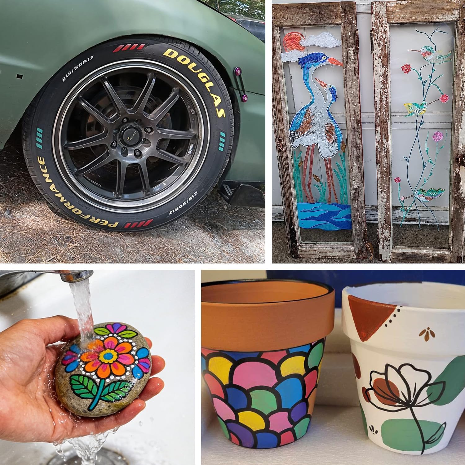 Overseas Oil-Based Metallic Paint Markers - Hình 5